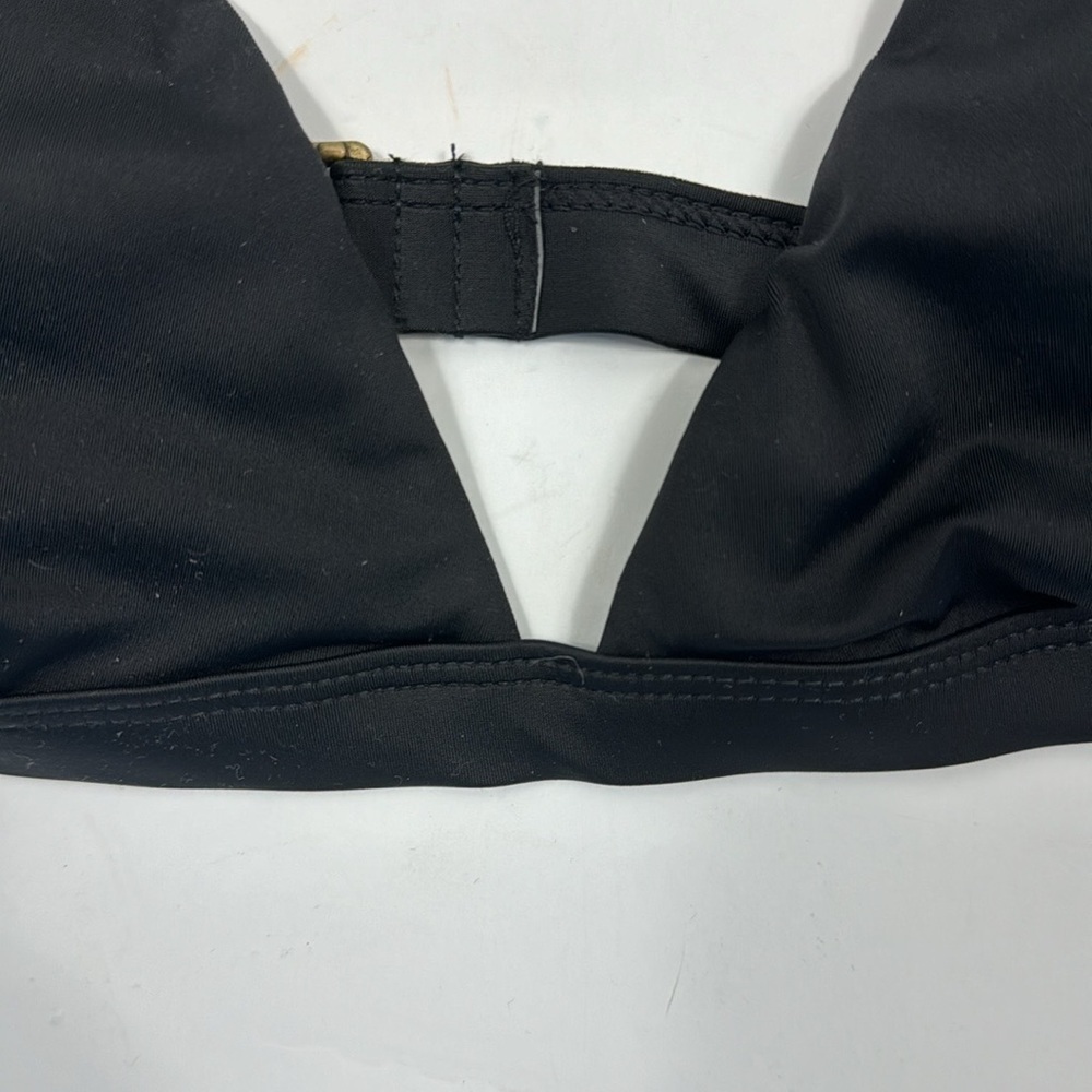 Andie Bikini Swim Top Women's L Black The Caicos Top # AT185 NWT 1673 - Picture 11 of 12